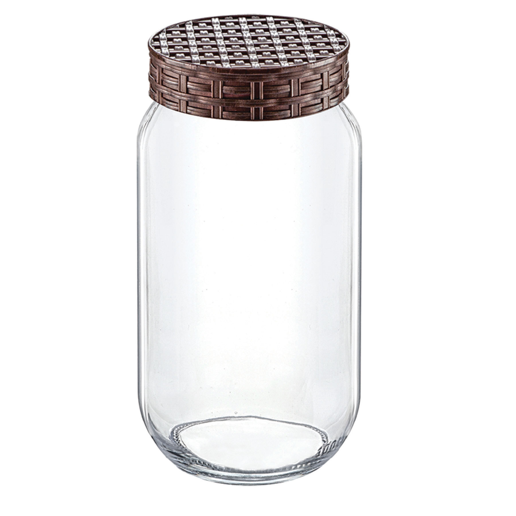 Straw Decorated Jar