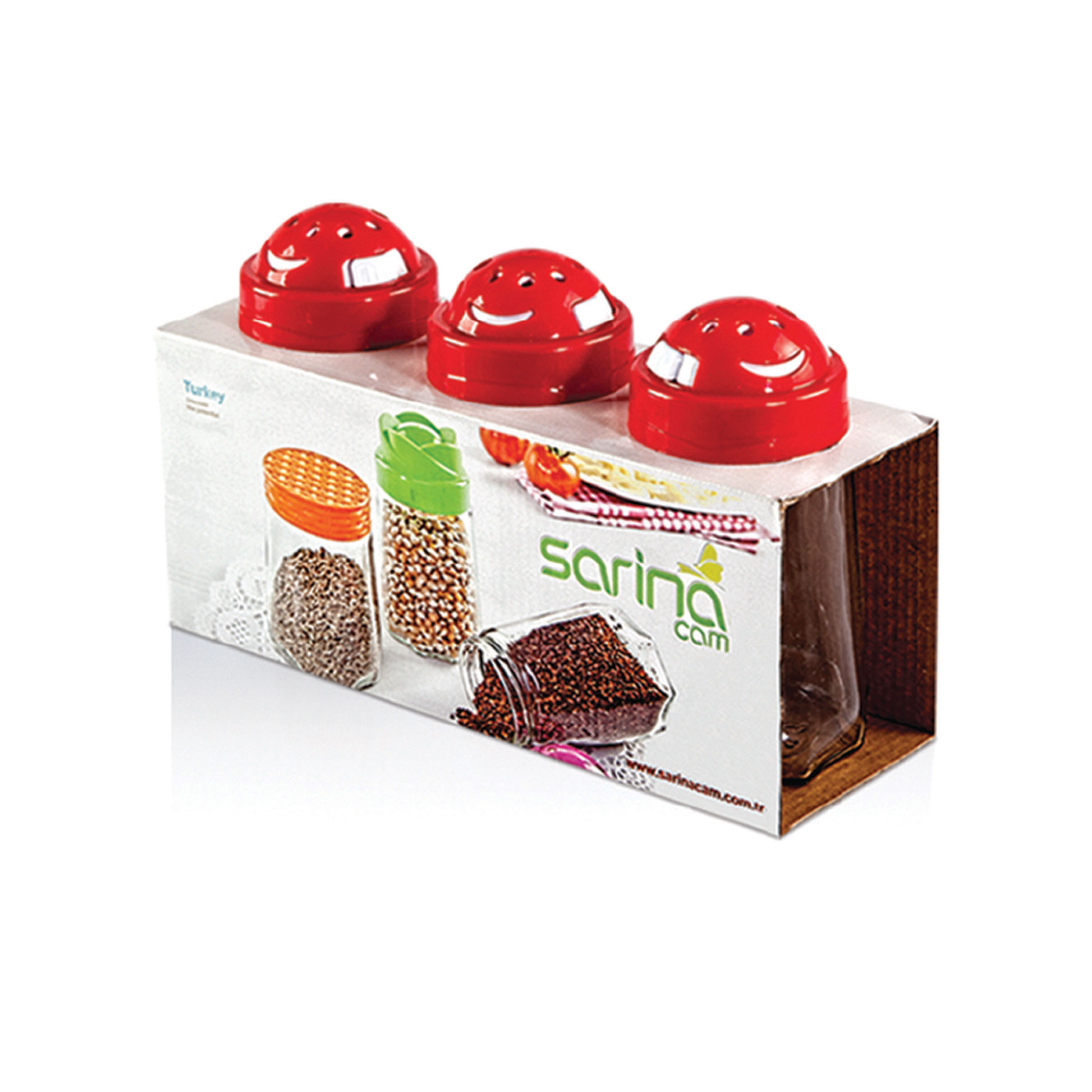 Prism 3'lü Felix Baharat Kavanozu