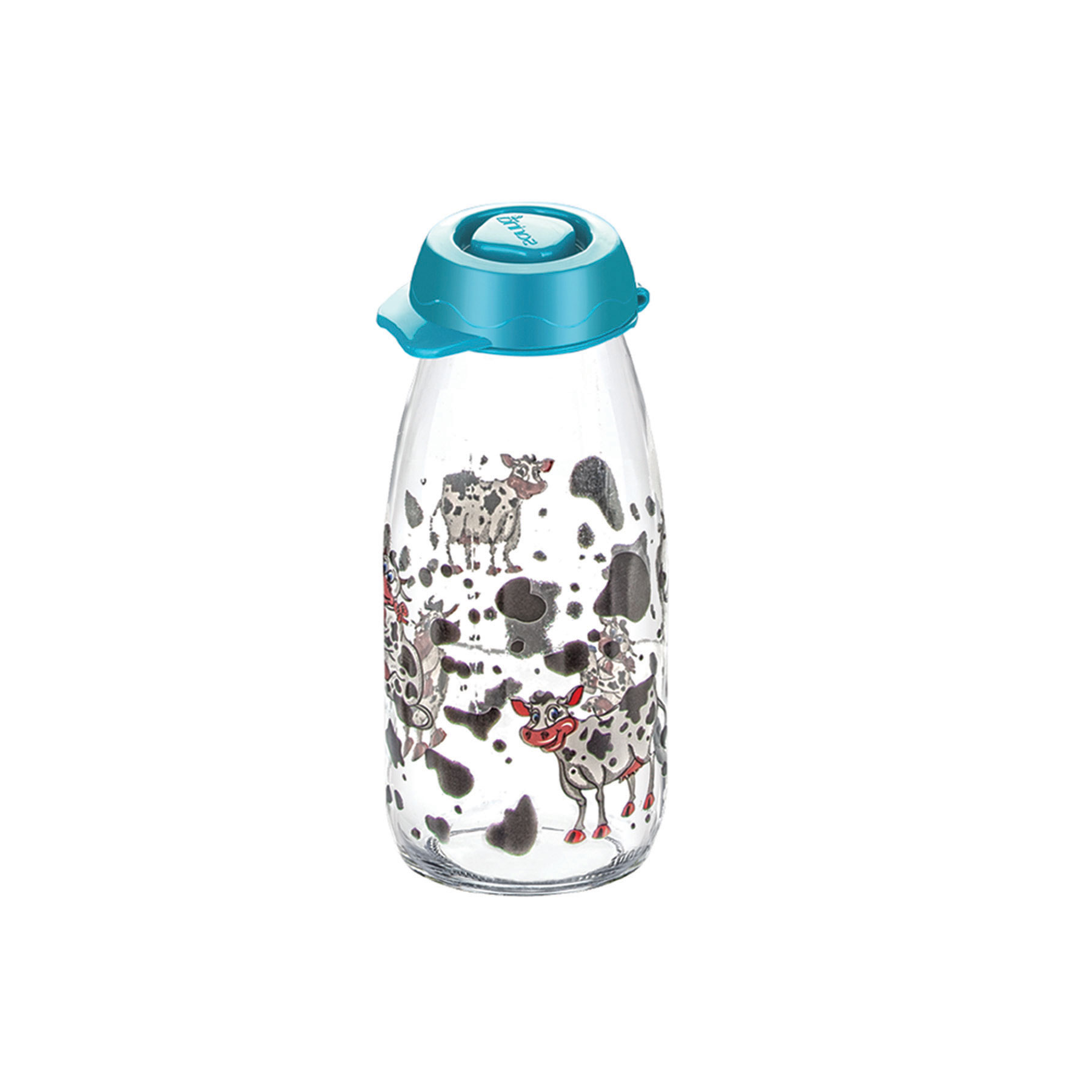 Decorated Milk Bottle
