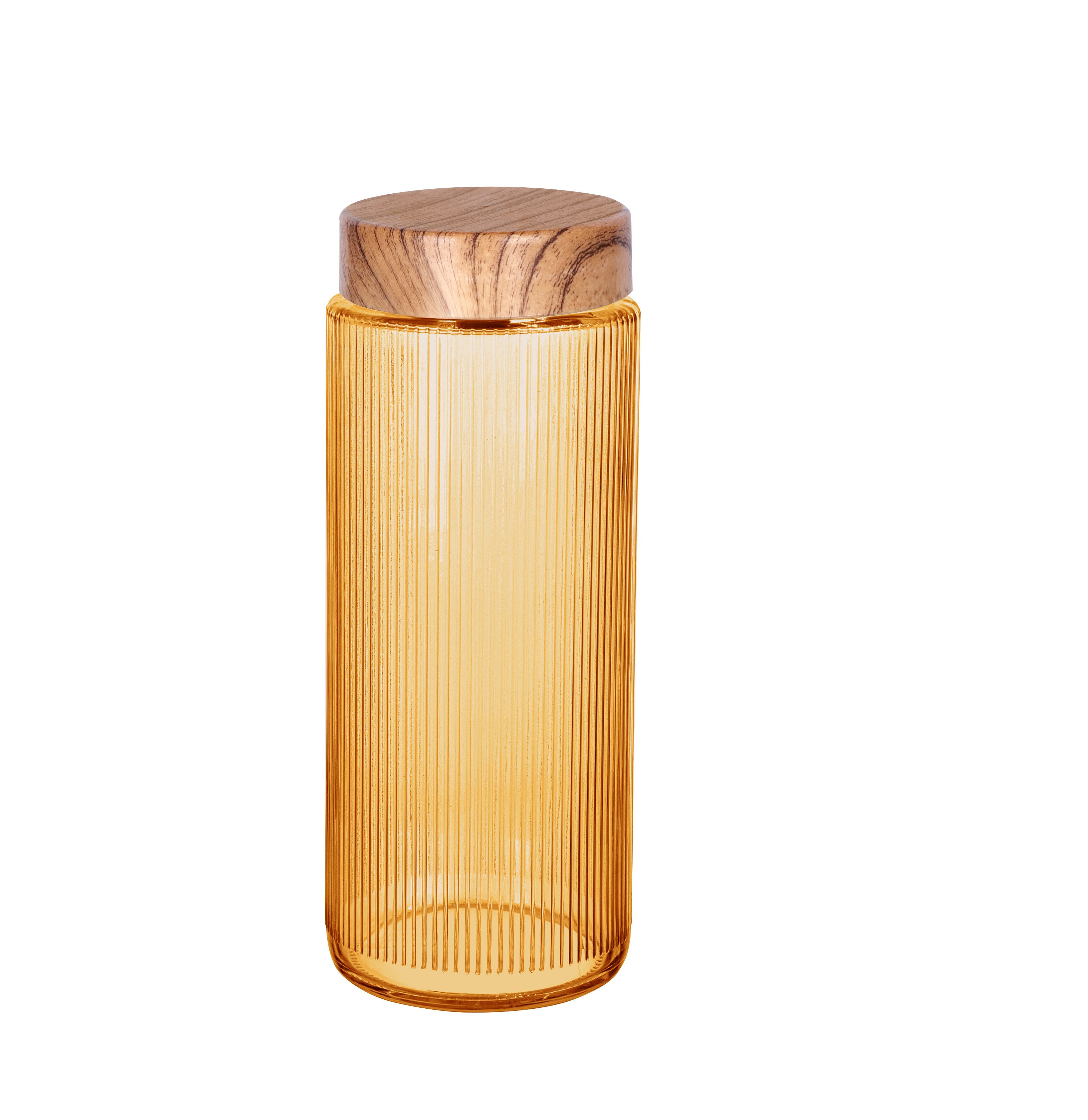 Wooden Decorated Lidded Colored Diamond Jar