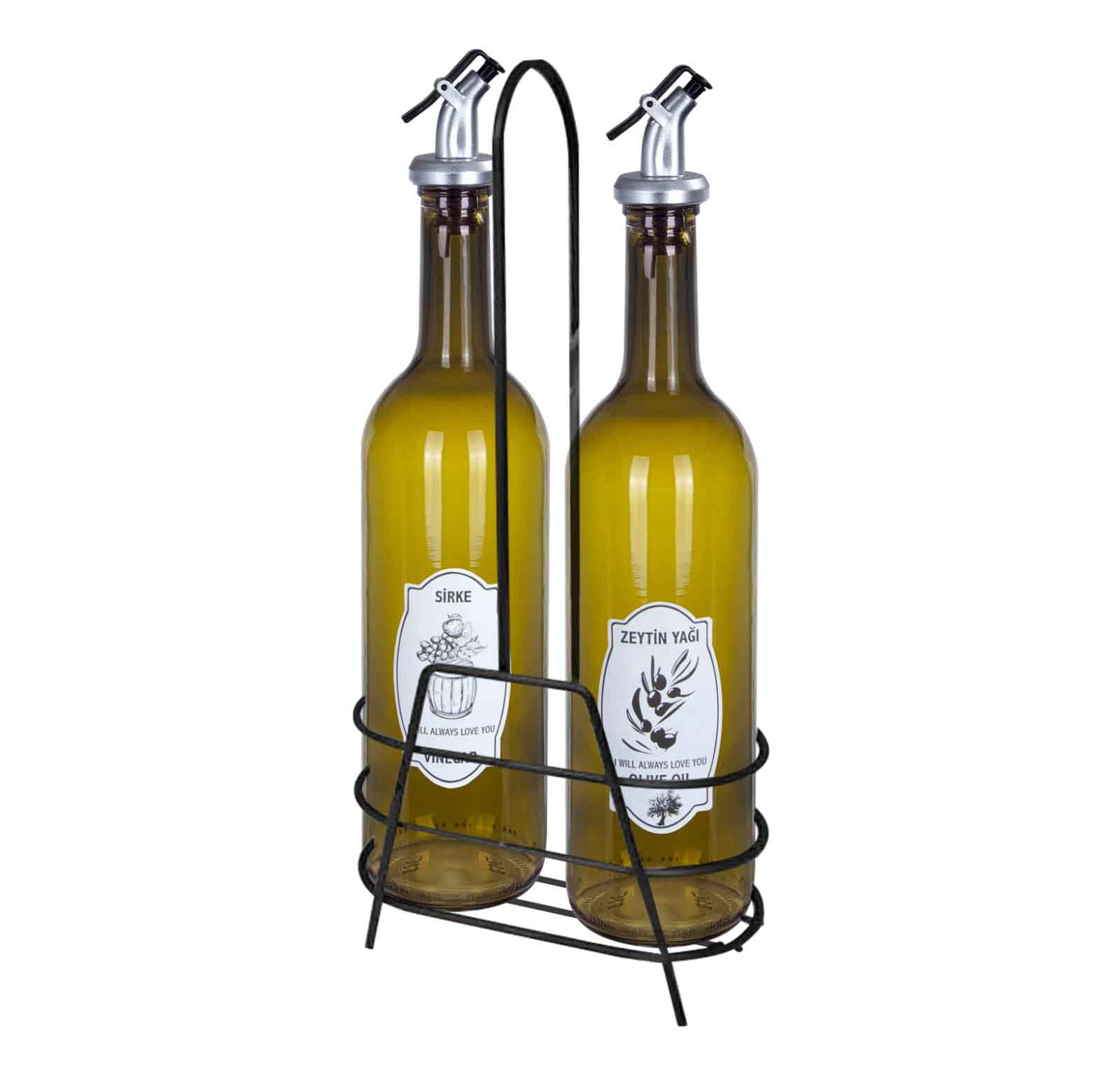 2 Pieces Oil Bottle Set