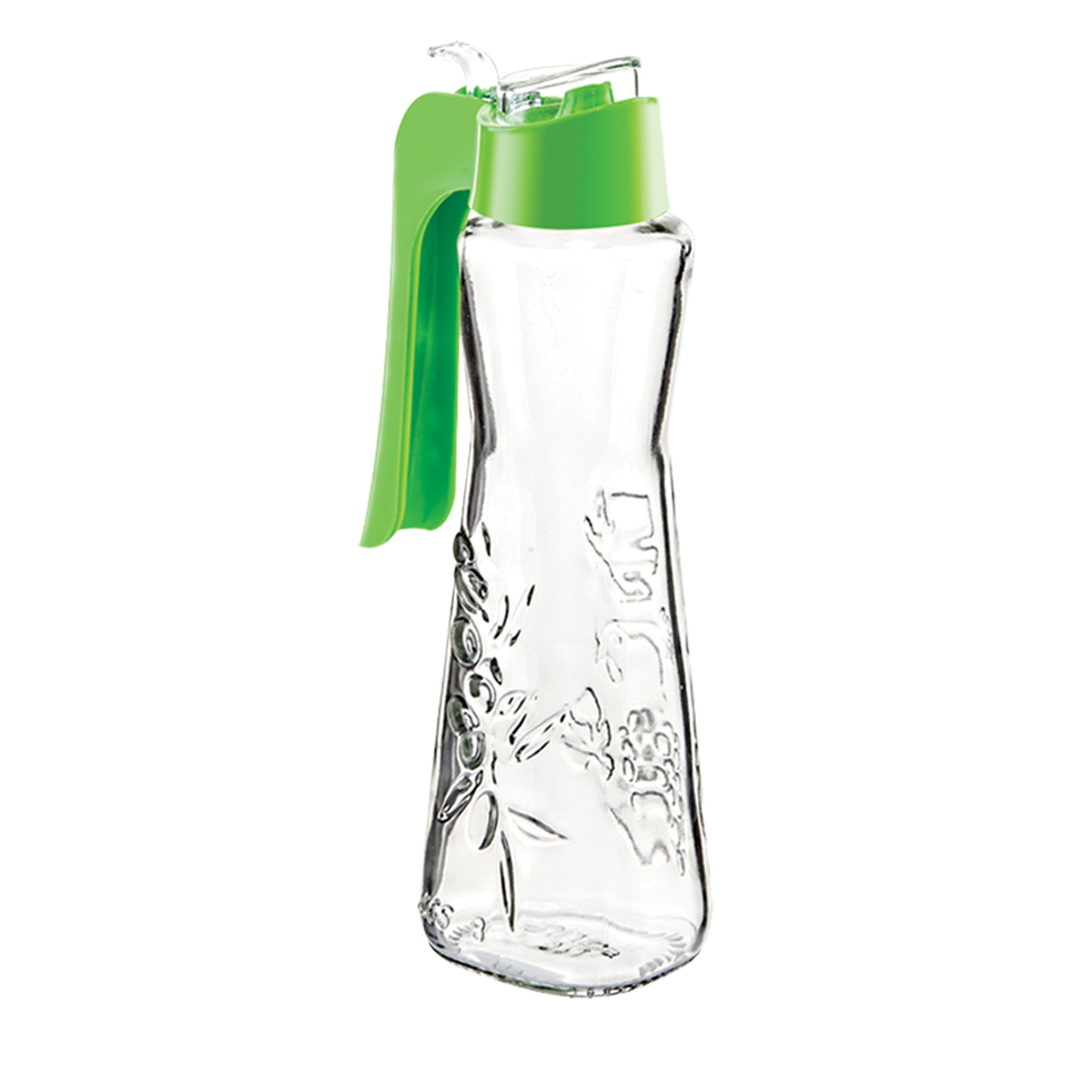 Sarina Embossed Oil and Vinegar Bottle