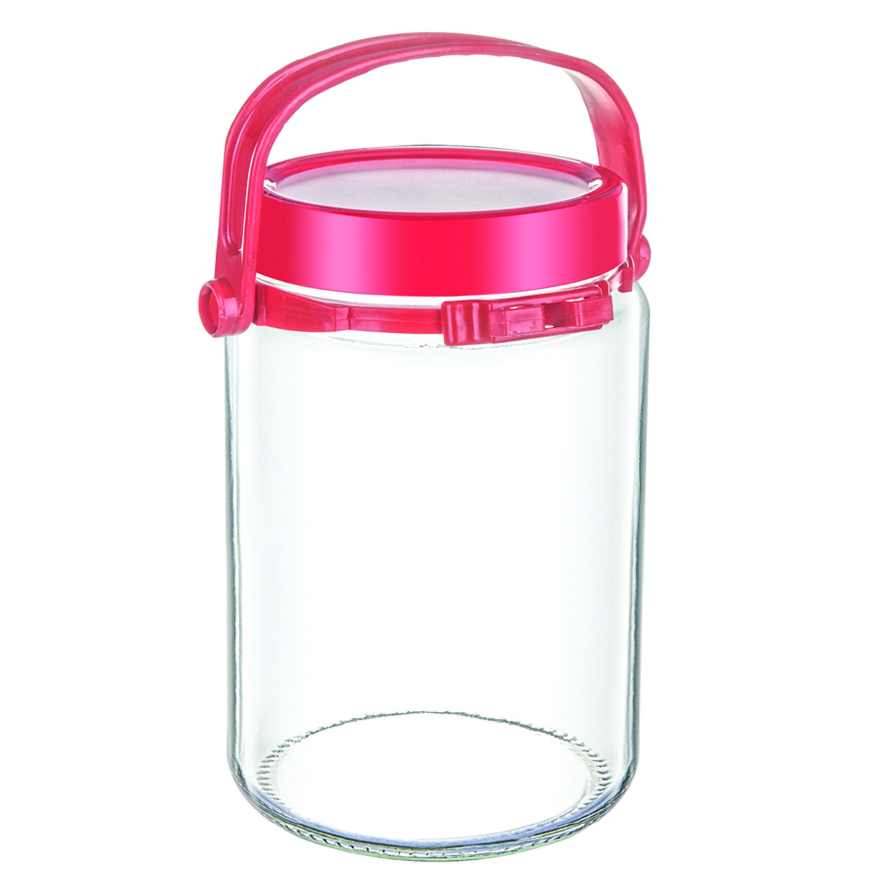 Handled Cellar Crystal Lidded Jar