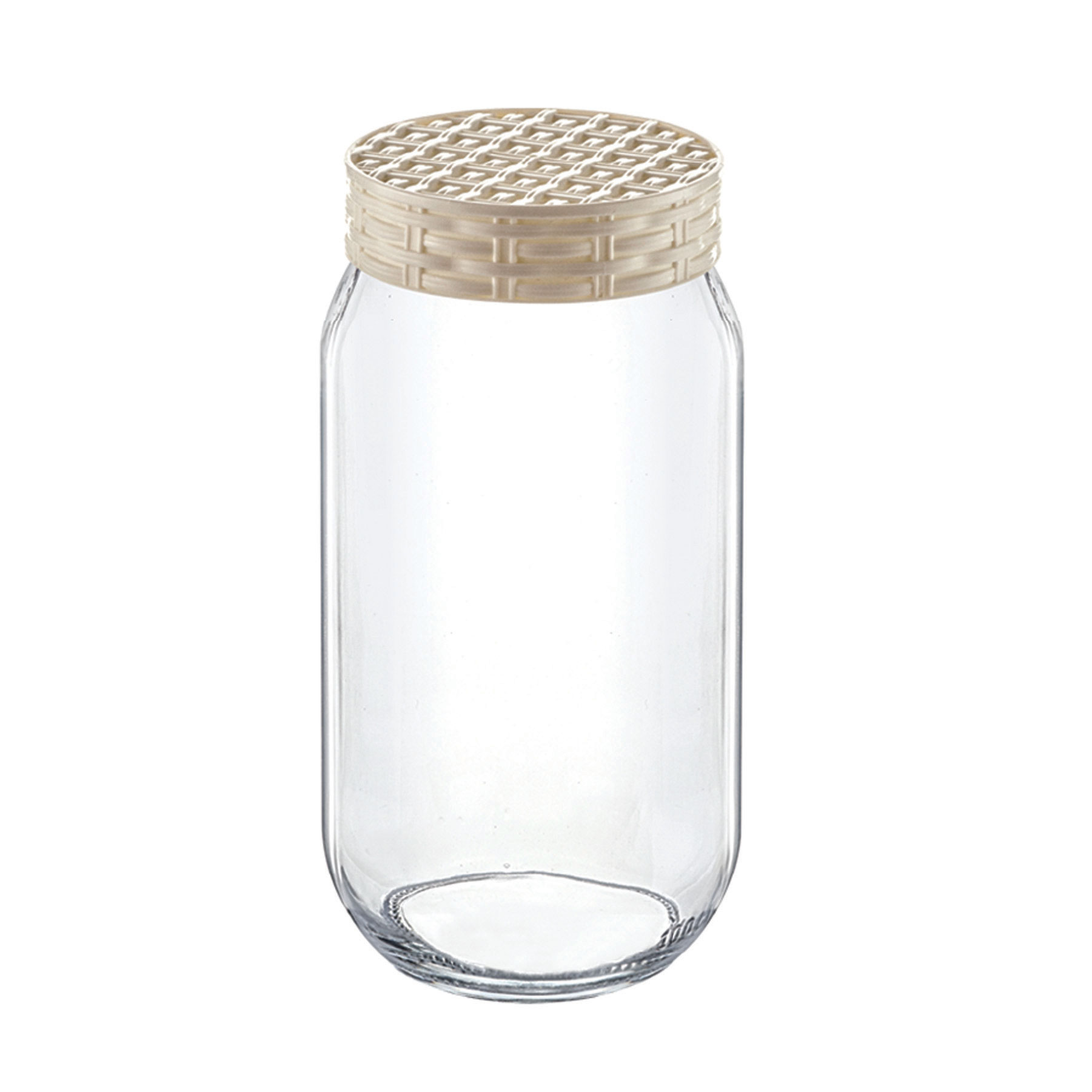 Straw Decorated Jar