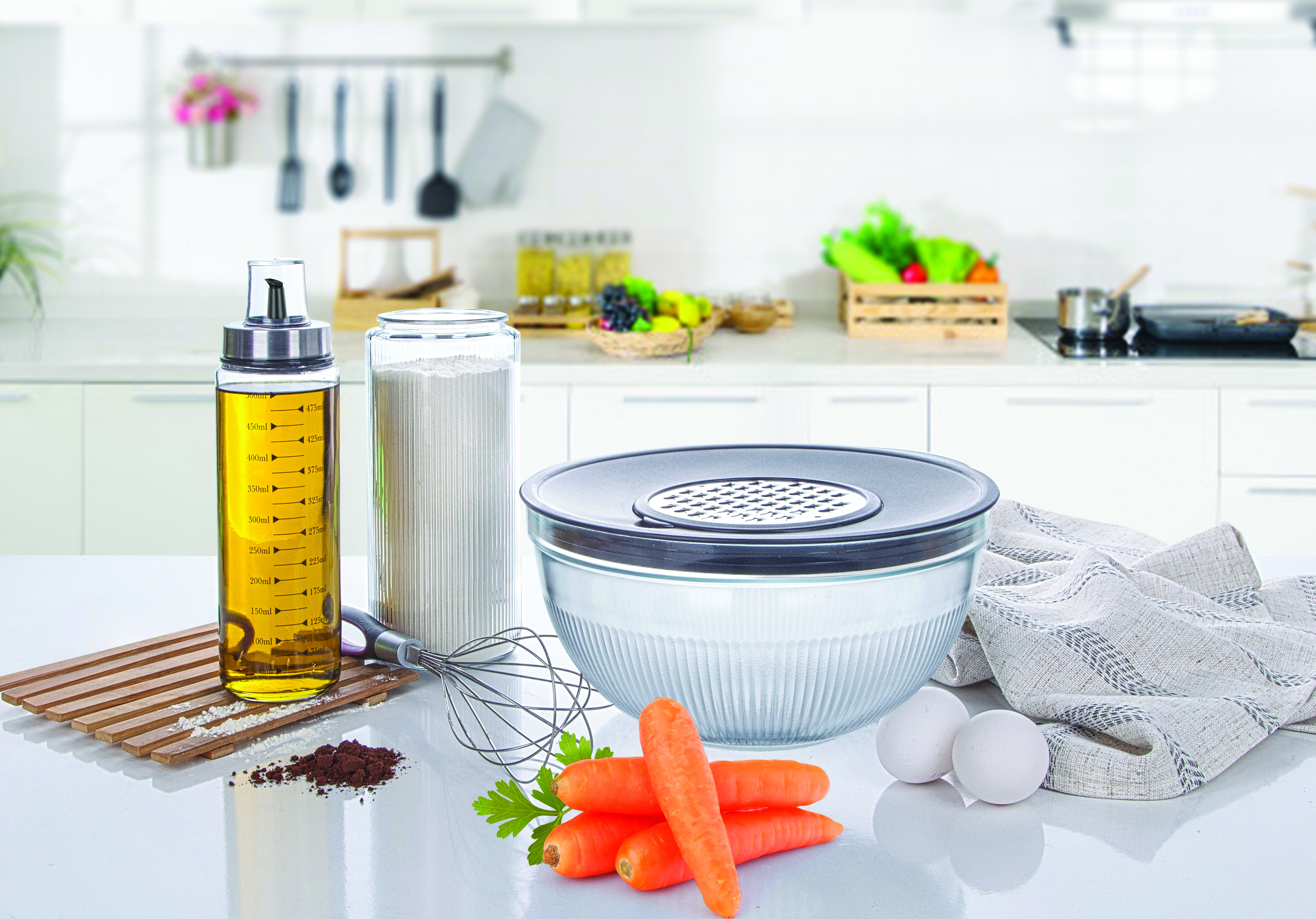 Çok Amaçlı Glass Kase Set