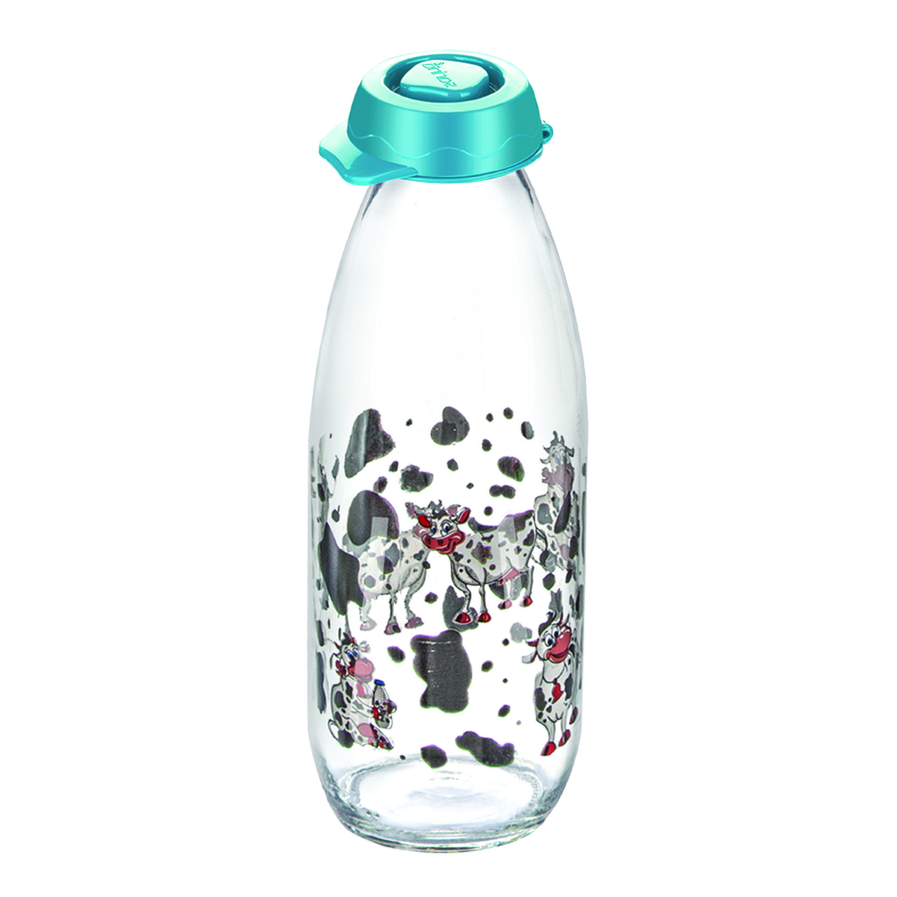 Decorated Milk Bottle