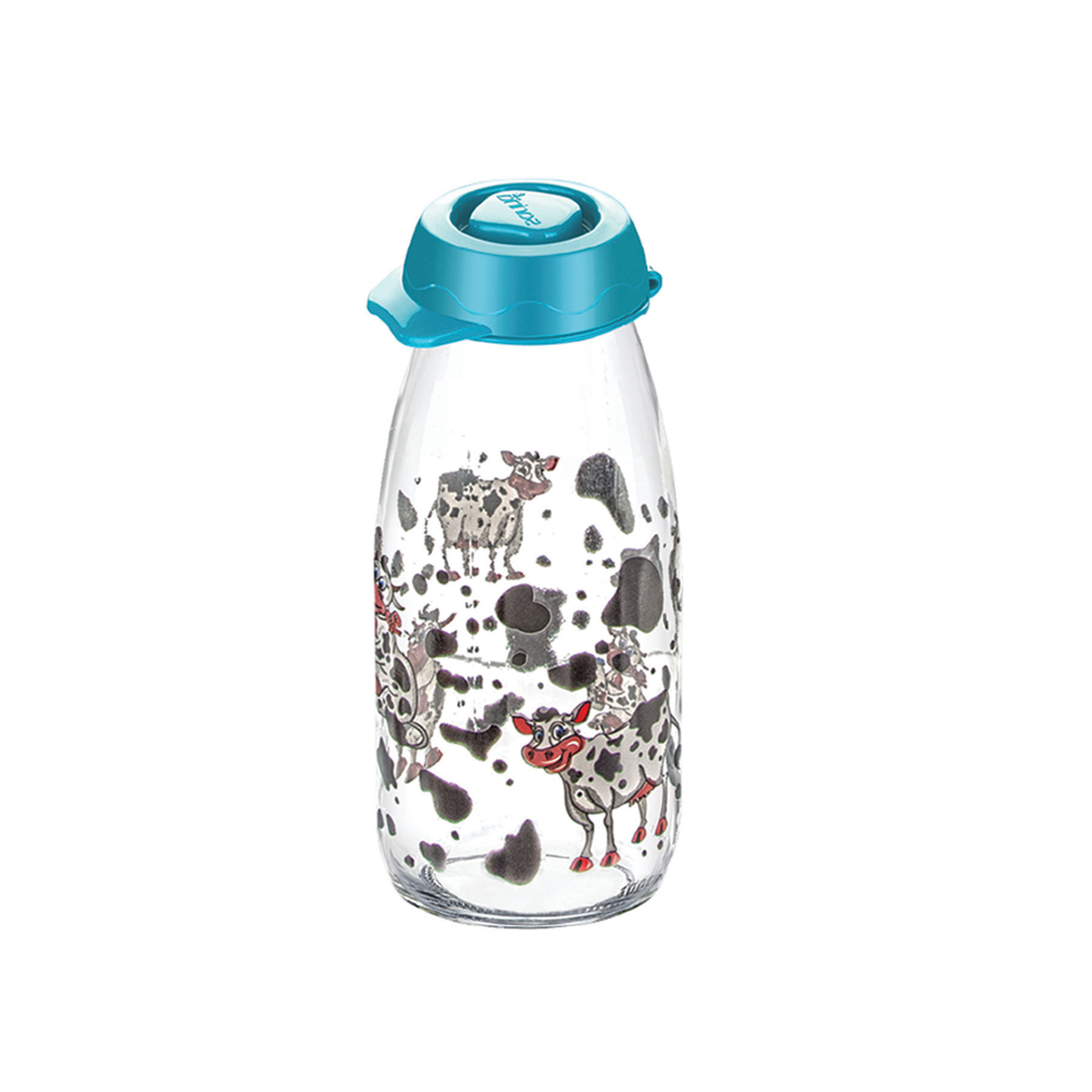 Decorated Milk Bottle