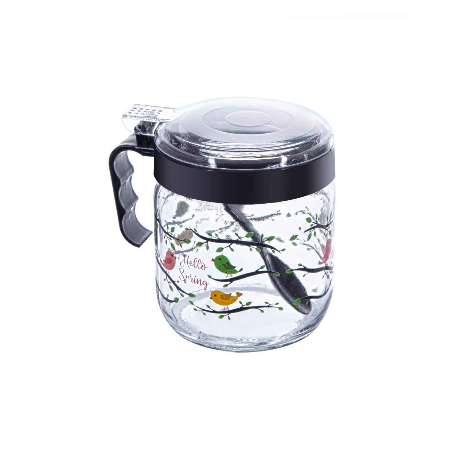 Crystal Decorated Spice Jar