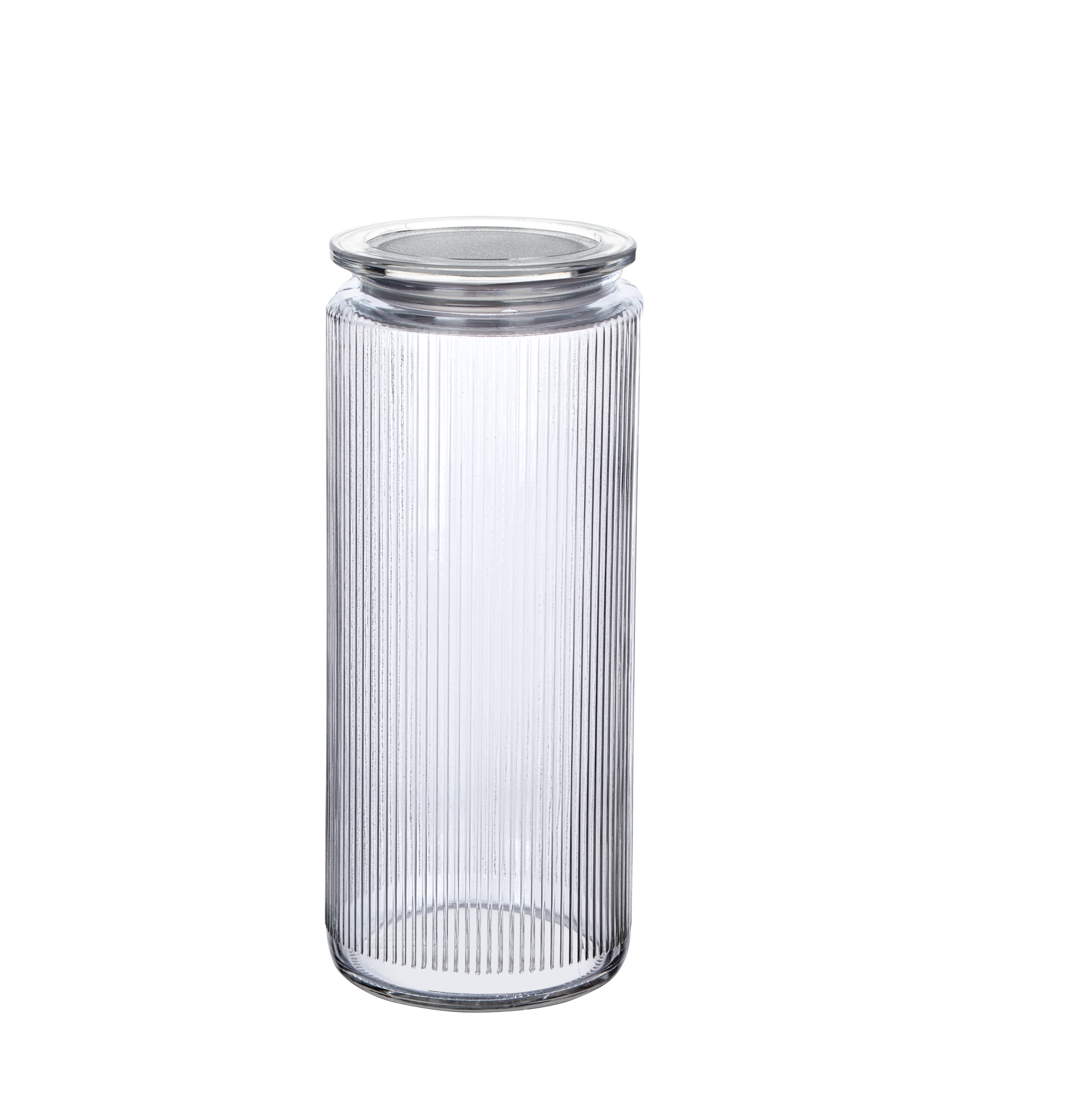 Crystal Vacuum Lidded Diamond Jar