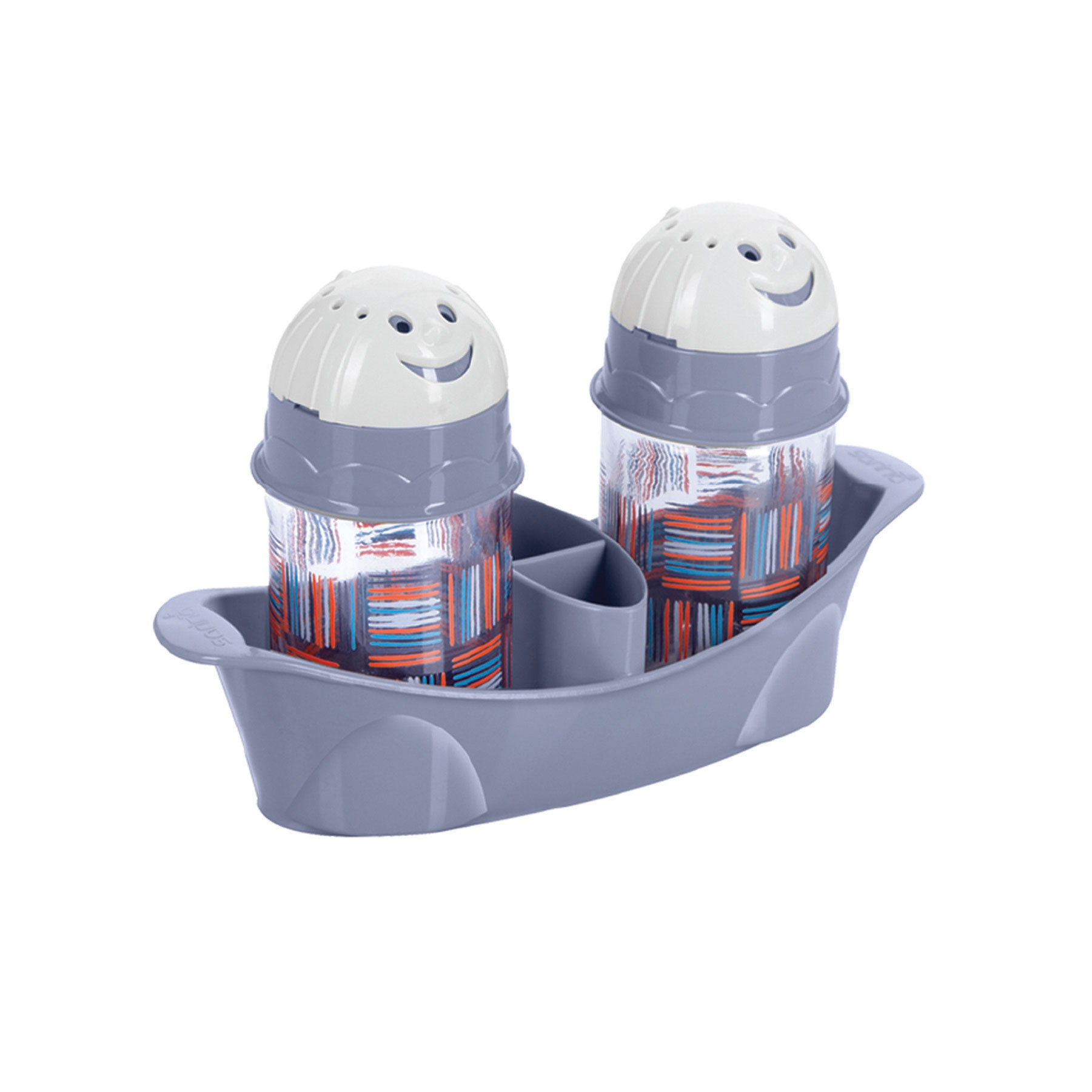 2-Piece Decorative Salt Shaker Set (Windowed Gift Box)