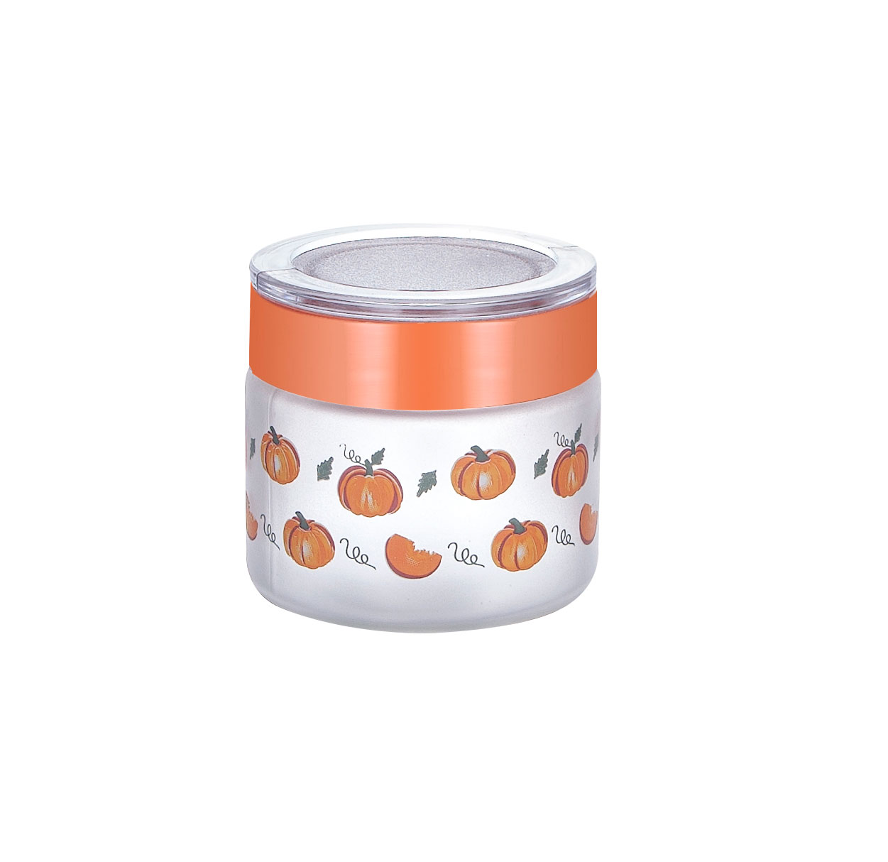 Vakumlu Kapaklı Desenli Kavanoz