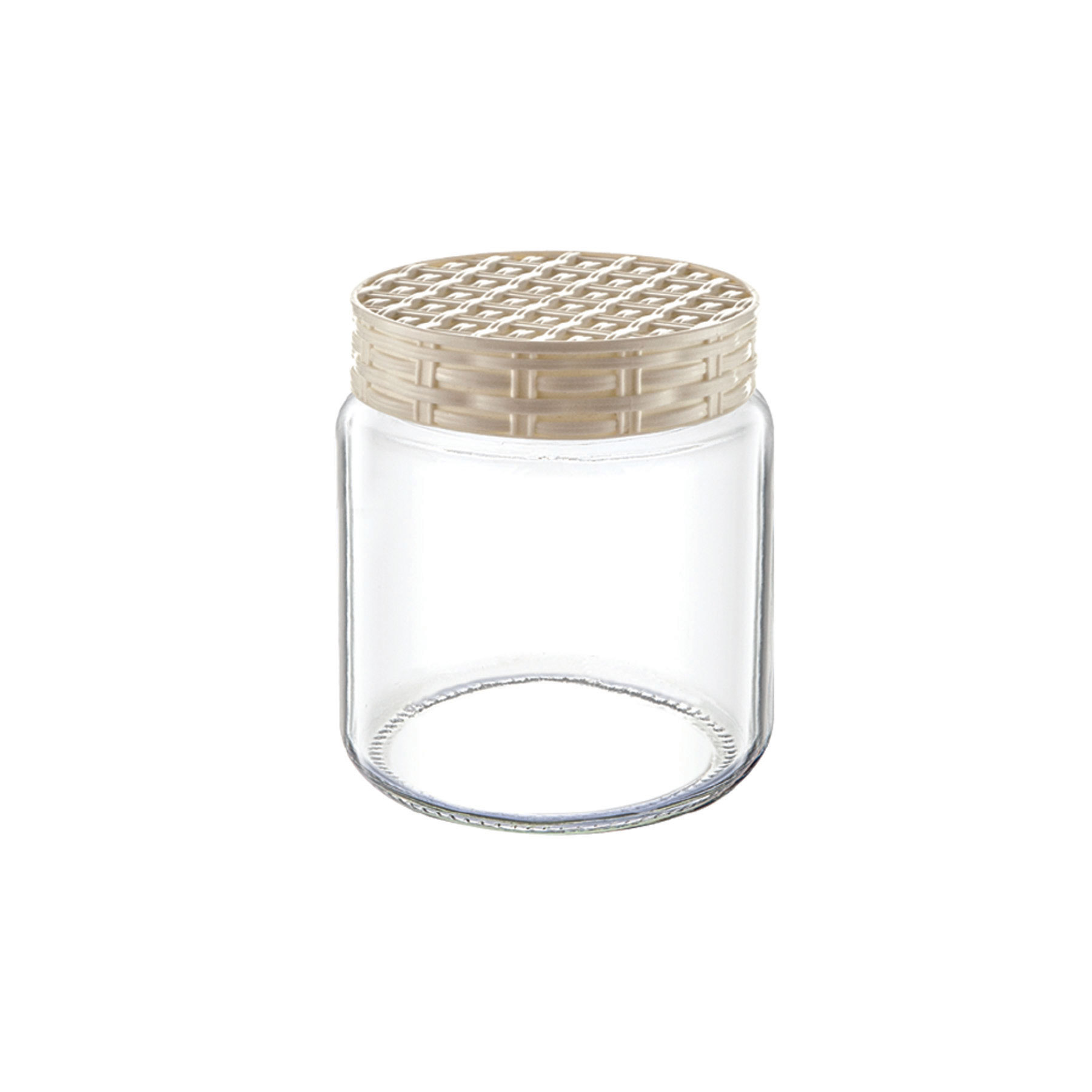 Wicker Lidded Jar